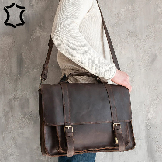 Classic Full-Grain Briefcase