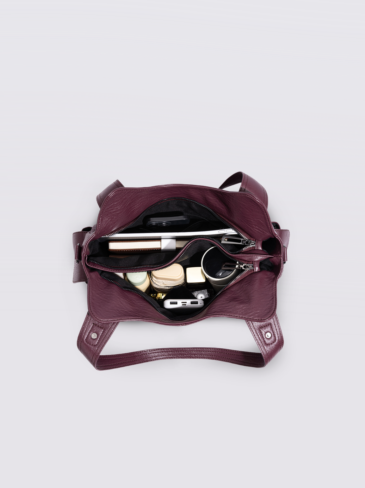 Classic Multi-Pocket Shoulder Bag – Stylish & Versatile for Everyday Use