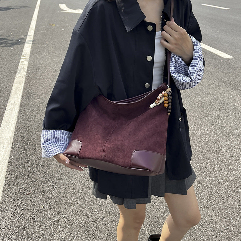 Clara - Women's Large-capacity Suede Shoulder Crossbody