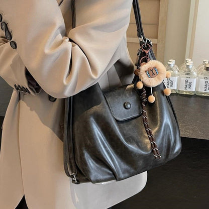 Elowen - Retro Large Capacity Bag Women's Shoulder Tote Bag