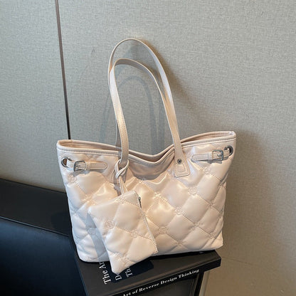 Georgina - Retro Portable Tote Bag