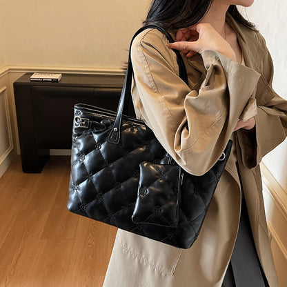 Georgina - Retro Portable Tote Bag