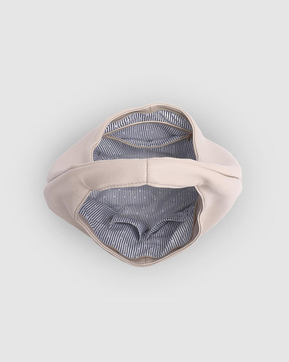 Sophia Handbag - White Complimentary Matching Make-up Bag