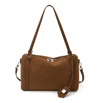 Harper - Matte Retro One-shoulder Bowling Bag