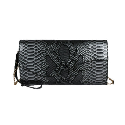 Adeline - Serpentine Chain Shoulder Messenger Bag