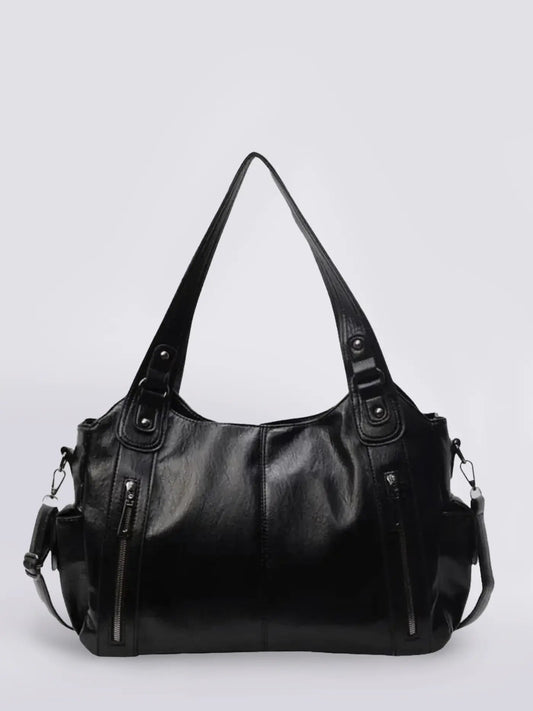 Classic Multi-Pocket Shoulder Bag – Stylish & Versatile for Everyday Use