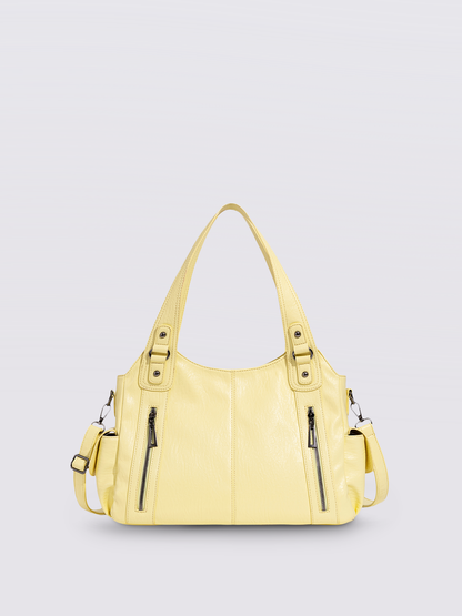 Classic Multi-Pocket Shoulder Bag – Stylish & Versatile for Everyday Use